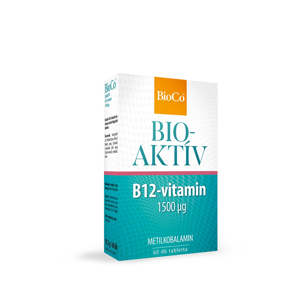 BIOCO BIOAKTIV B12 1500MCG TABLETTA 60X