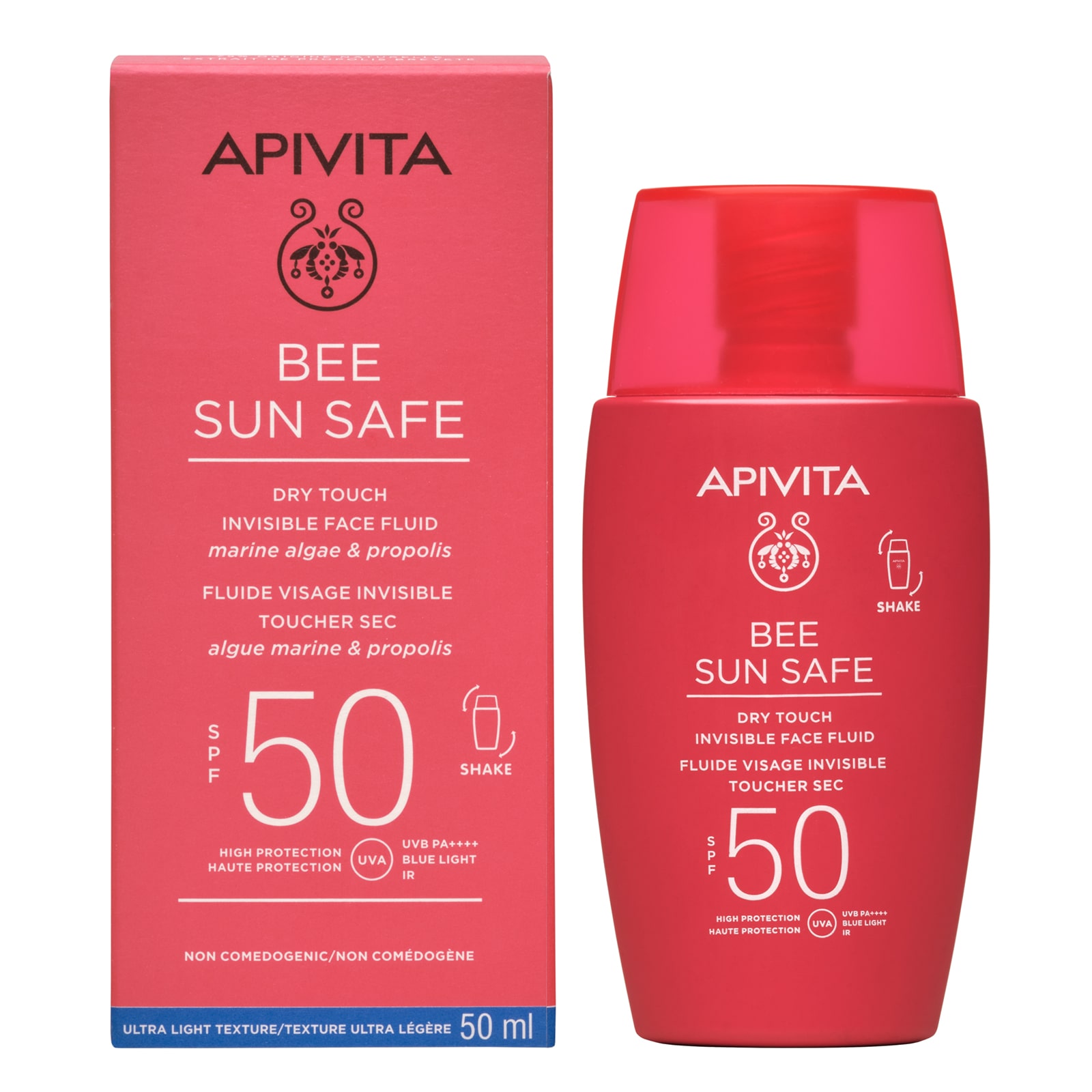 APIVITA BEE SUN SAFE ULTRA-KÖNNYŰ FLUID SPF50 50ML