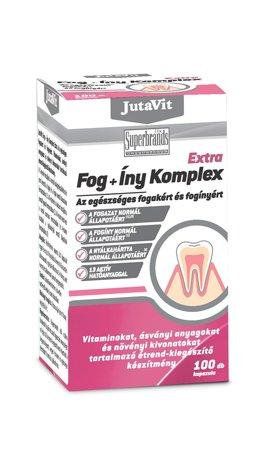 JUTAVIT FOG+ÍNY KOMPLEX EXTRA 100X KAPSZULA