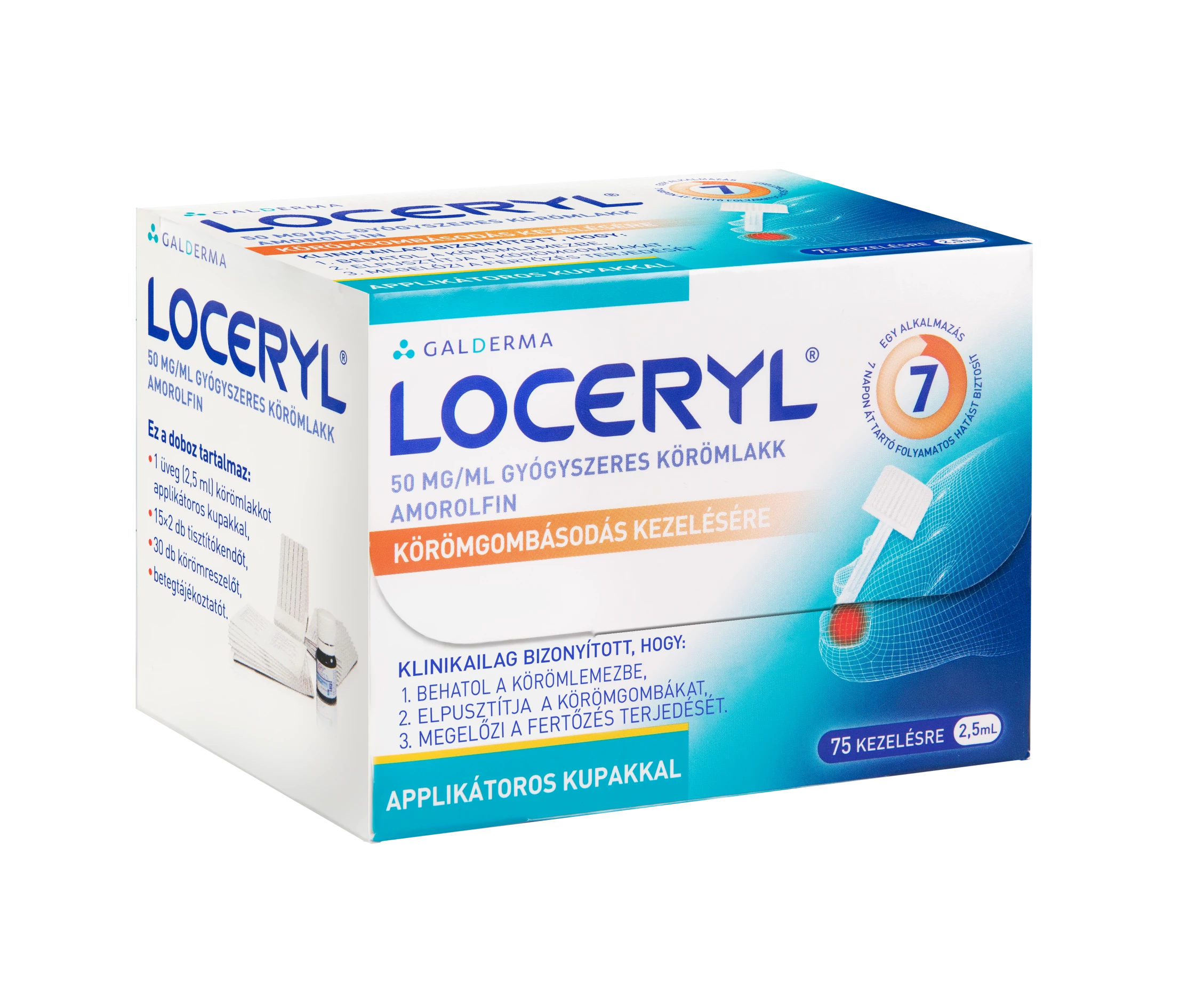 LOCERYL 50MG/ML GYÓGYSZERES KÖRÖMLAKK 1X2,5ML